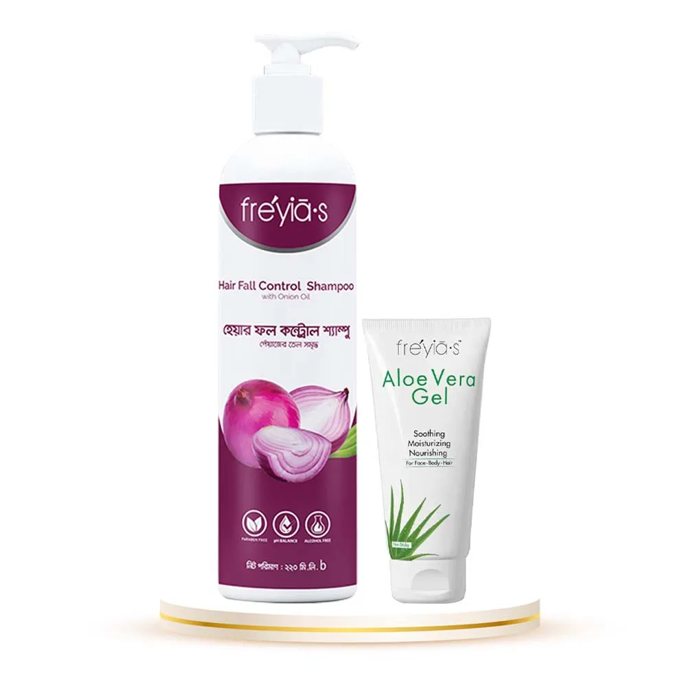 Freyias Hair Fall Control Shampoo with Onion Oil 220ml (Get Freyia's ...